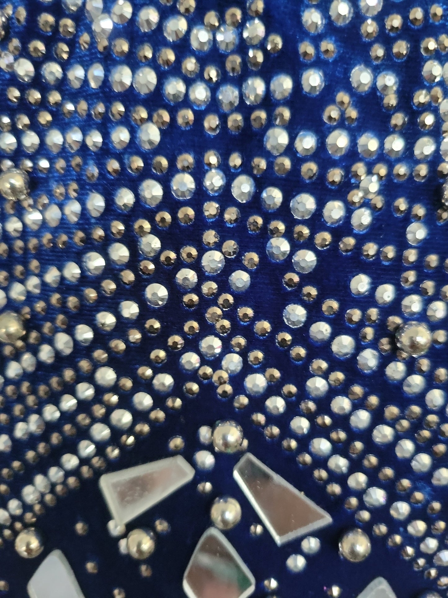 Beautiful Royal Blue Plus-size Casual and Evening Dress