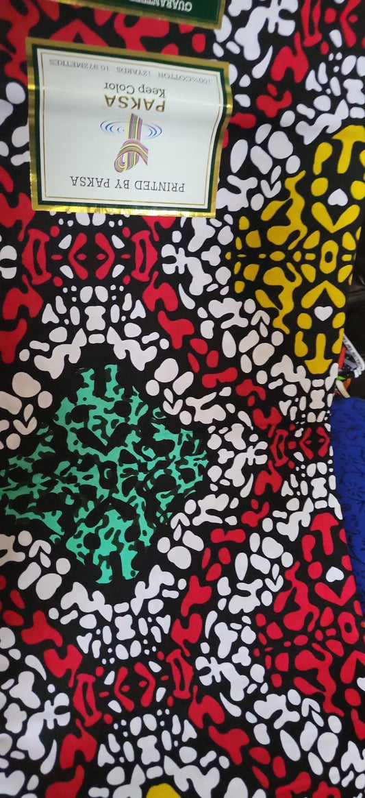 100% Original Ankara Cotton Fabric