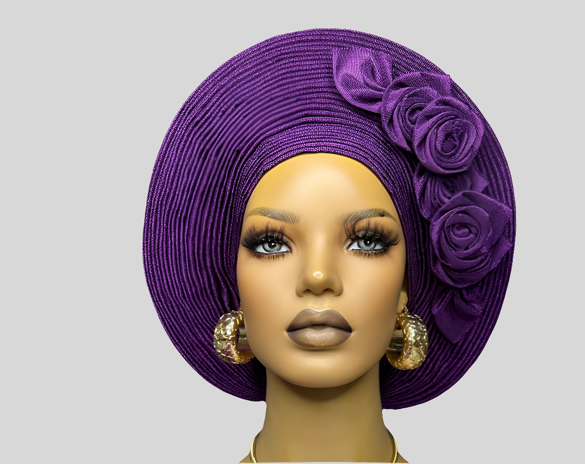 100% Original Aso-oke In Auto Gele