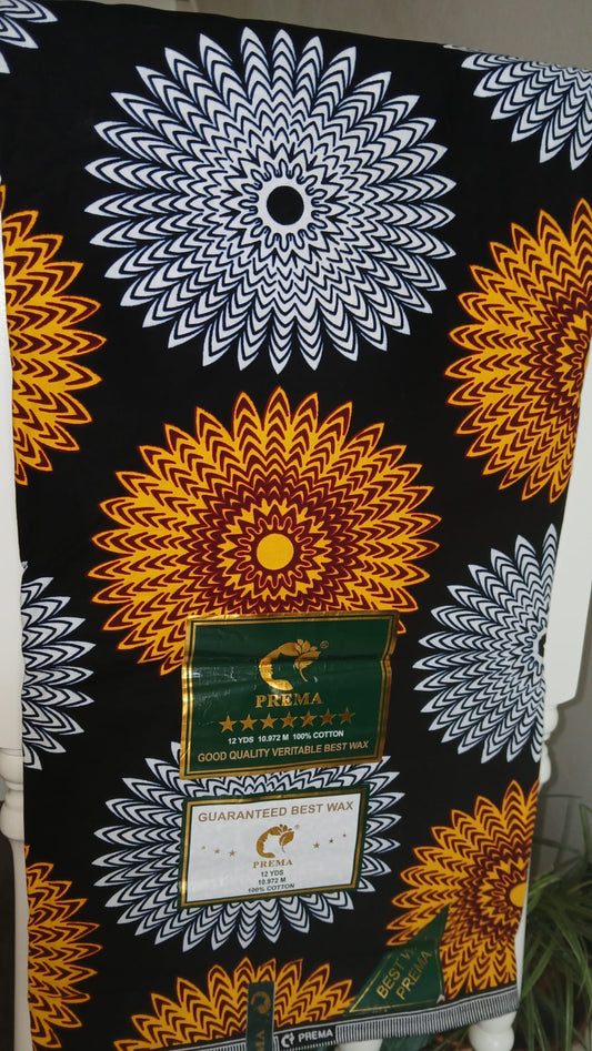 100% Original Ankara Cotton Fabric